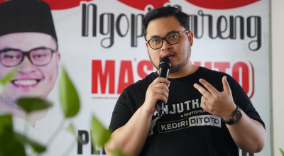 Mas Dhito Janjikan 30 Ribu Lapangan Kerja di Kabupaten Kediri