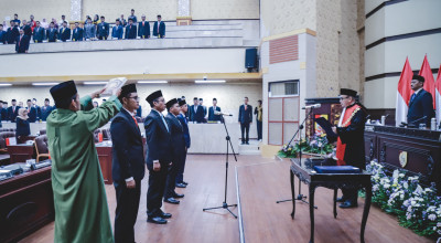 4 Pimpinan DPRD Jember Dilantik, Prioritaskan APBD 2025