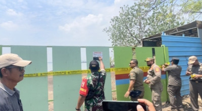 Tempat Usaha Pemotongan Kapal di Bangkalan Disegel, Izin Belum Lengkap