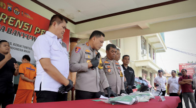 Sindikat Narkoba Jaringan Madura Sasar Banyuwangi, 4 Orang Ditangkap
