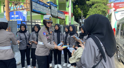 Satlantas Polres Ponorogo Datangi SMKN 1, Ternyata Ini Alasannya