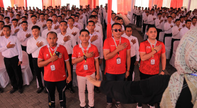 Peserta SKD CPNS Kemenkumham Diajak Ucapkan Sumpah Pemuda