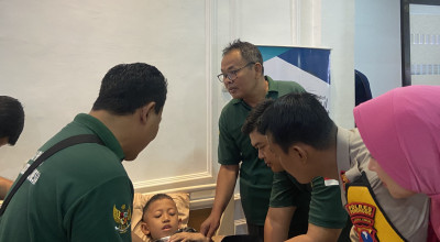 Polres Ponorogo Gelar Sunatan Massal Peringati Hari Sumpah Pemuda