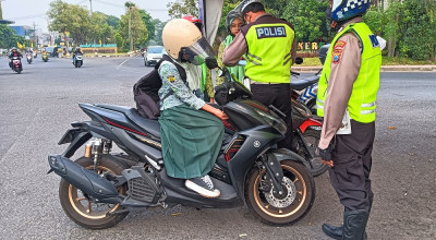 Hasil Operasi Zebra Hari ke-10 di Sidoarjo, Pelanggaran Didominasi Pelajar