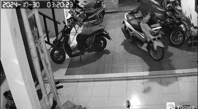 Pelaku Curanmor di Ponorogo, Sekali Beraksi 2 Motor Disikat