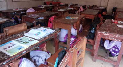 Pelajar SD di Jember Dilatih Kesiapsiagaan Hadapi Bencana Gempa Bumi