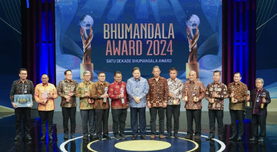 Pemprov Jatim Borong 3 Penghargaan Bhumandala Award