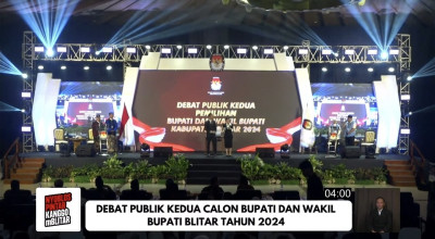KPU Kabupaten Blitar Batalkan Debat Publik Ketiga, Ini Alasannya