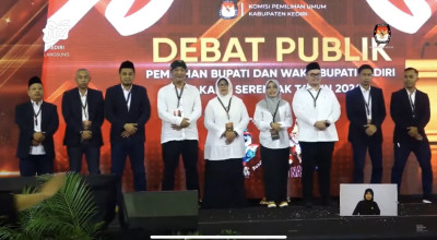 Debat Publik Terakhir Pilbup Kediri 2024 Sukses, KPU: Jangan Golput