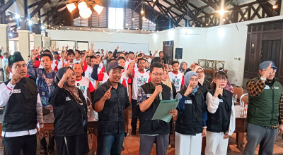 Persatuan Pemuda Peduli Pasuruan Gelar Deklarasi Pemenangan Paslon Mudah