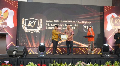 SIER Raih Penghargaan Badan Publik Informatif Terbaik KI Award 2024