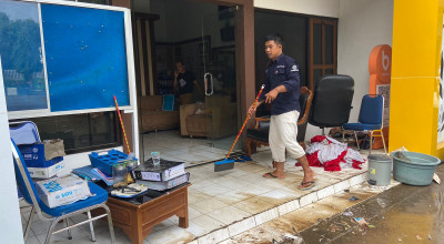 Diskominfo Ponorogo Kebanjiran, Arsip Penting dan Elektronik Turut Terendam