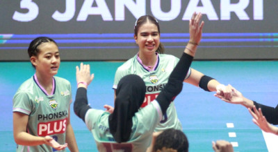 Kalahkan TNI AU, Petrokimia Gresik Pimpin Klasemen Final Four Livoli Divisi Utama