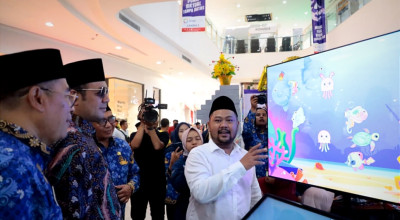 Bupati Gresik Berharap Inovasi Milenial pada Pameran Ginofest Terintegrasi Pemda