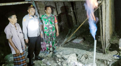 Sumur di Sumenep Semburkan Api, Warga Sekitar Geger