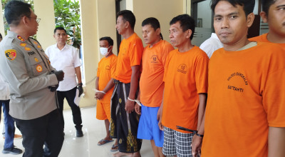 Polres Bangkalan Tangkap 7 Pelaku Judi Online, Slot Hingga Togel