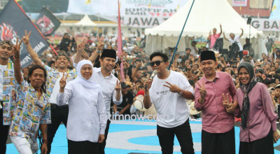 Elektabilitas 3 Cagub Jatim Jelang Masa Tenang, Khofifah-Emil Dominan