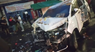 Pria Mabuk asal Sumenep Tabrak Warung di Surabaya, 2 Pengunjung Tewas