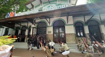 Kisah Kereta Api Terakhir Surabaya di Stasiun Gubeng