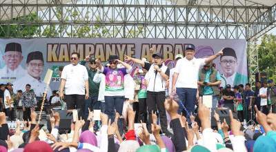 Kampanyekan Luluk - Lukman di Gresik, Cak Imin: yang Tak Bergerak Dipecat!