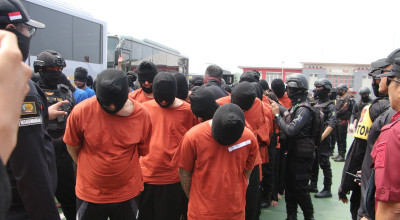 48 Napi High Risk di 7 Lapas Jatim Dipindah ke Nusakambangan