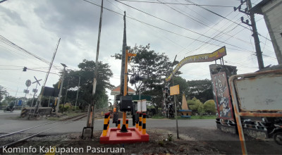 19 Palang Pintu Kereta Api di Pasuruan Terpasang Akhir Tahun Ini