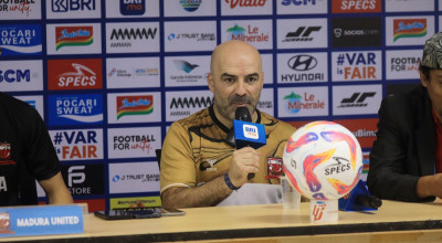 Terpuruk di Zona Degradasi, Madura United Bertekad Raih Poin Penuh Lawan Persija