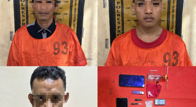 3 Pria di Probolinggo Digerebek Polisi saat Asyik Pesta Sabu