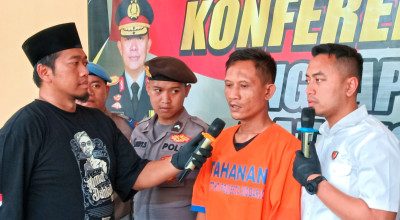 Pembunuh Wanita Penjual Minuman di Wage Taman Sidoarjo Ditangkap