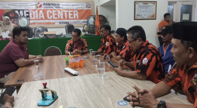 Pemuda Pancasila Jember Temui KPU dan Bawaslu, Surat Undangan Nyoblos Telat