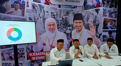 Update Real Count Pilgub Jatim 2024, Khofifah-Emil Unggul 60,41 Persen
