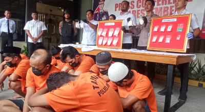 Polres Jember Gulung Belasan Budak Narkoba, Sita Sabu dan Ekstasi