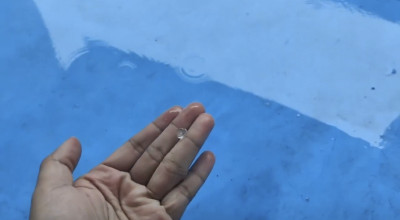 Penjelasan BMKG soal Hujan Es di Sebagian Wilayah Sidoarjo