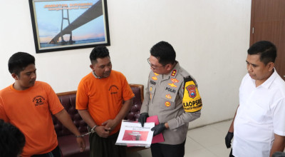 2 Pria di Bangkalan Simpan Senpi Ilegal, 1 Pelaku Positif Narkoba