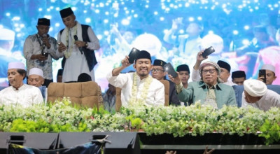 Ribuan Warga Sumenep Ikuti Selawat Paslon Nomor Urut 2: Siap Kampanye Santun