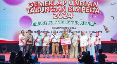 Bank Jatim Undi Tabungan Simpeda, Total Hadiah Rp6,65 Miliar