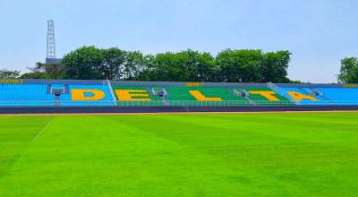 FOTO:  Wajah Baru Stadion Gelora Delta Sidoarjo