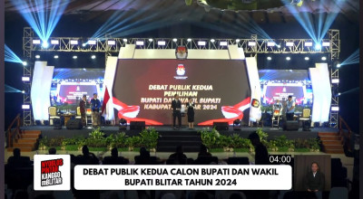 KPU Kabupaten Blitar Hentikan Debat Publik Kedua Gegara Situasi Memanas