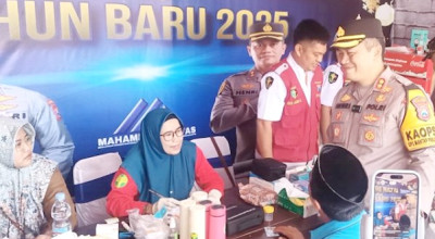 Polres Sumenep Periksa Bus dan Tes Urine Sopir, Antisipasi Kecelakaan