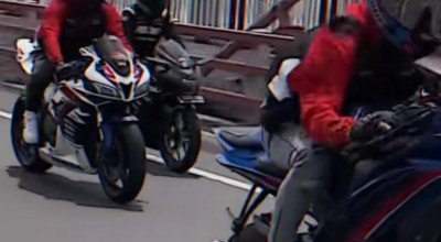 Club Motor Sport Ugal-ugalan Langgar Jalur di Jembatan Suramadu