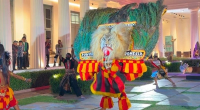 Reog Ponorogo Tampil di Car Free Day Jakarta untuk Rayakan Status WBTb UNESCO
