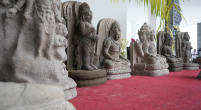 14 Arca Peninggalan Situs Tondowongso Kediri Dipulangkan