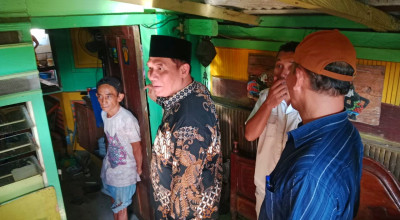 BHS Tinjau Pemukiman Warga Terdampak Banjir di Pepelegi Sidoarjo