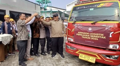 KPU Kabupaten Kediri Mulai Distribusikan Logistik Pilkada 2024