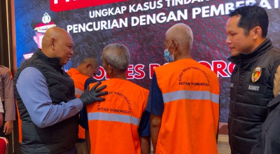 4 Pelaku Judi Online di Ponorogo Diamankan