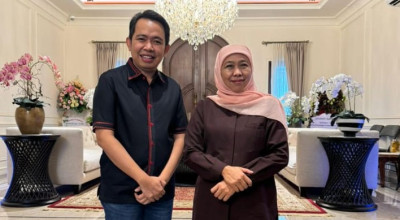 Cari Solusi Jalan Provinsi di Jember Rusak, Gus Fawait Temui Khofifah