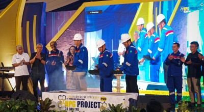 Petro Oxo Nusantara Gelar Groundbreaking Pabrik NPG Pertama di Asia Tenggara
