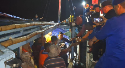 Kapal Lorena Sari Tenggelam di Situbondo, Bawa 73 Penumpang dari Pulau Sapudi