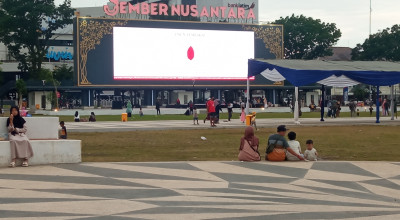 Warga Keluhkan Alun-Alun Jember Nusantara Tak Ramah Anak