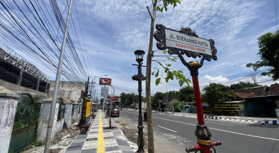 Jalan Soekarno Hatta Kediri Bakal Makin Cantik dengan Ornamen dan Vegetasi Baru